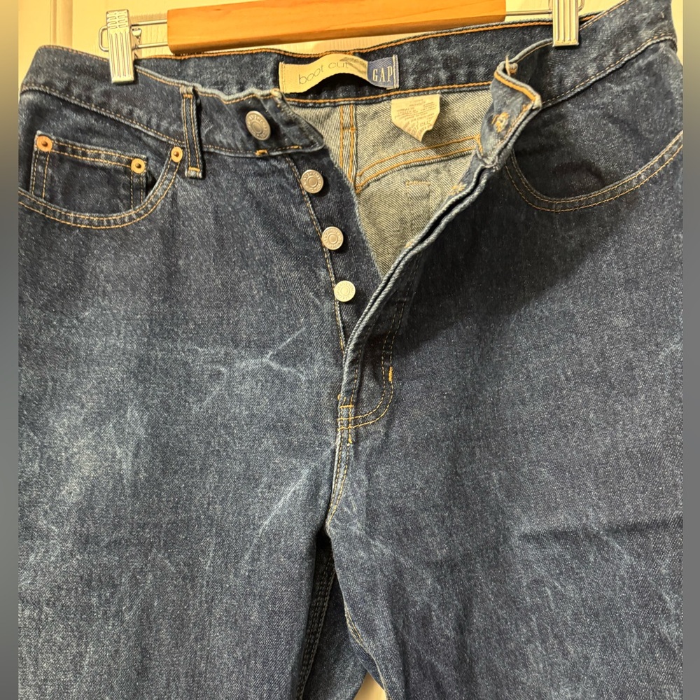 GAP Dark Blue Flare Jeans - Picture 7 of 10